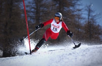 Paralympic Skiier